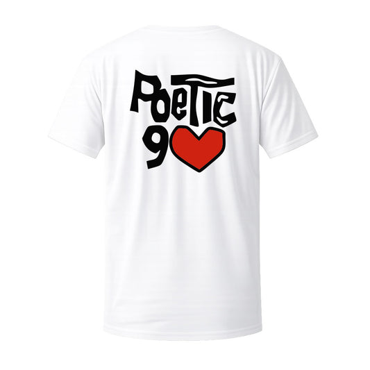 T-shirt blanc ORIGINAL - POETIC 90