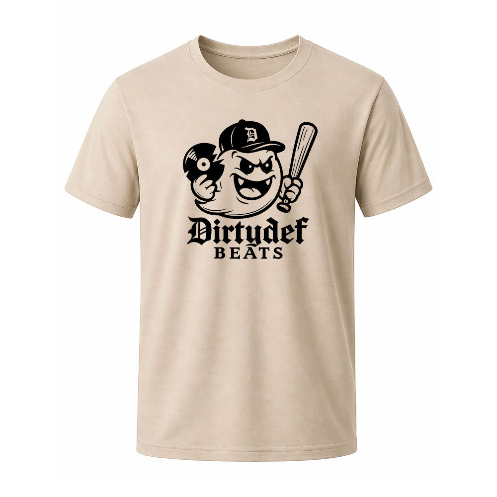 T-shirt beige BEATS - DIRTYDEF
