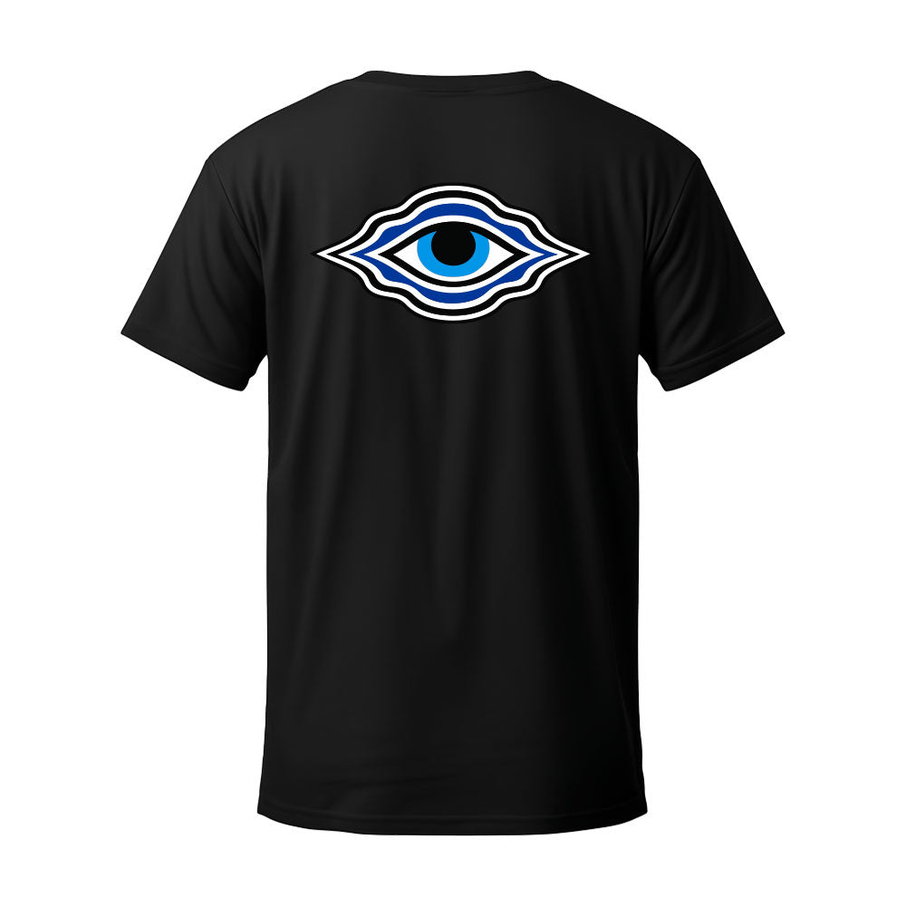 T-shirt noir 3EIN - LIGNO