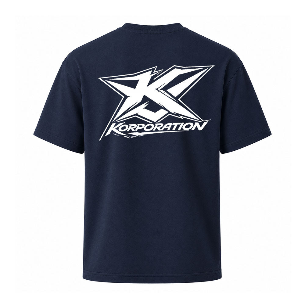 T-shirt navy KORPO - KORPORATION