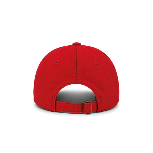 Casquette rouge brodée HIP HOP BY NATURE - POETIC 90