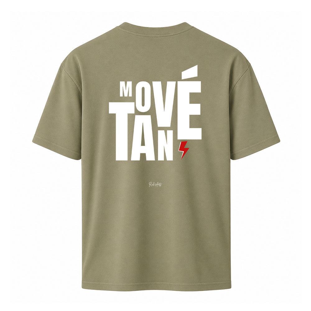 T-shirt kaki MOVE TAN RICHARTS - PAWOL