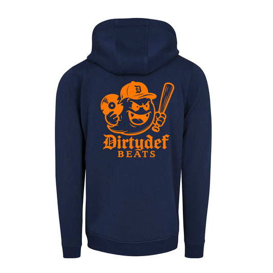 Sweat Capuche navy BEATS - DIRTYDEF