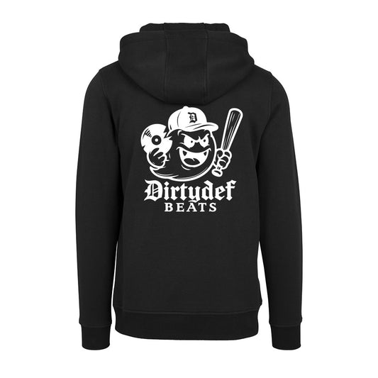 Sweat Capuche noir BEATS - DIRTYDEF