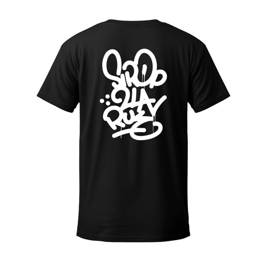 T-shirt noir TAG - SIROP DE LA RUE
