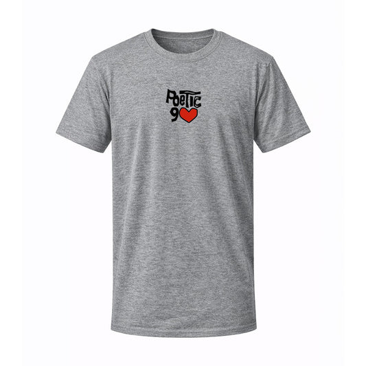 T-shirt gris ORIGINAL noir - POETIC 90
