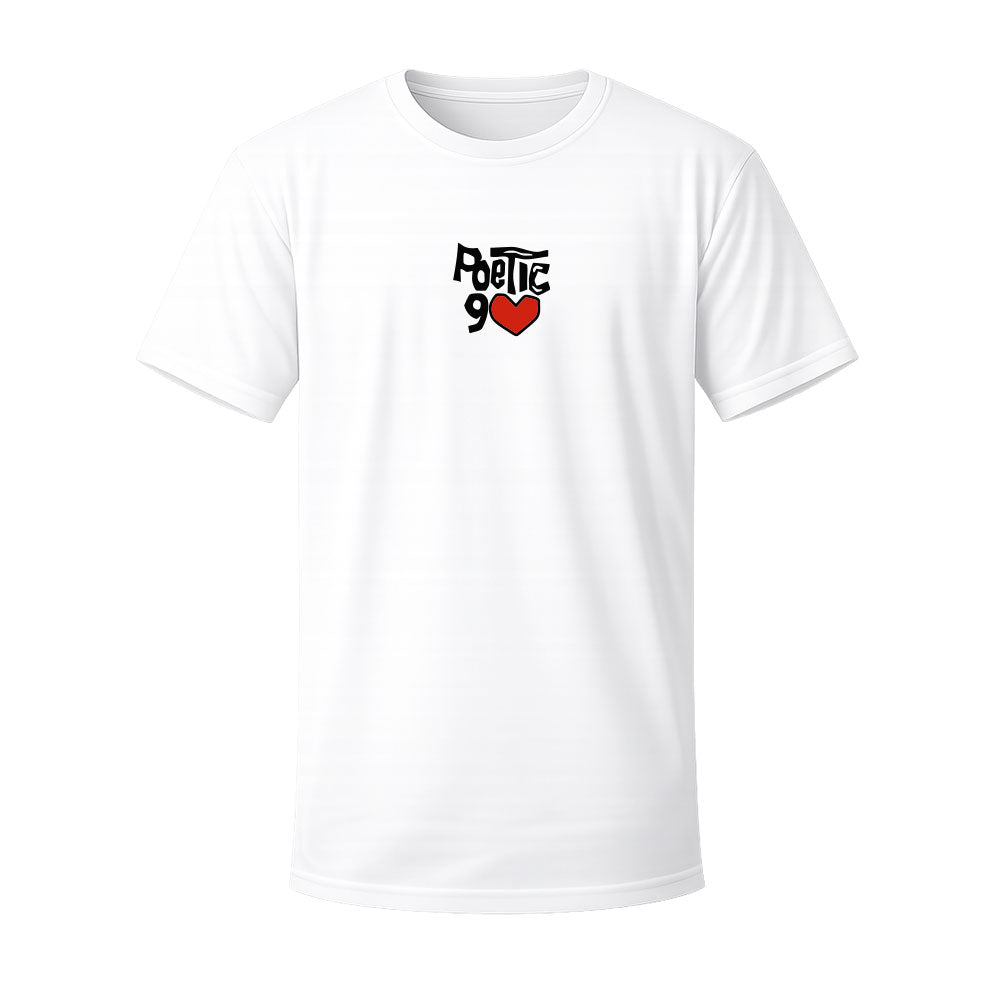 T-shirt blanc ORIGINAL - POETIC 90