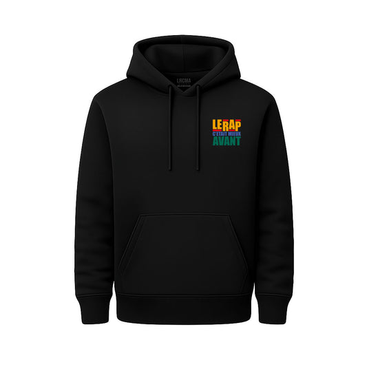 Sweat Capuche noir RAP BUSINESS - LRCMA