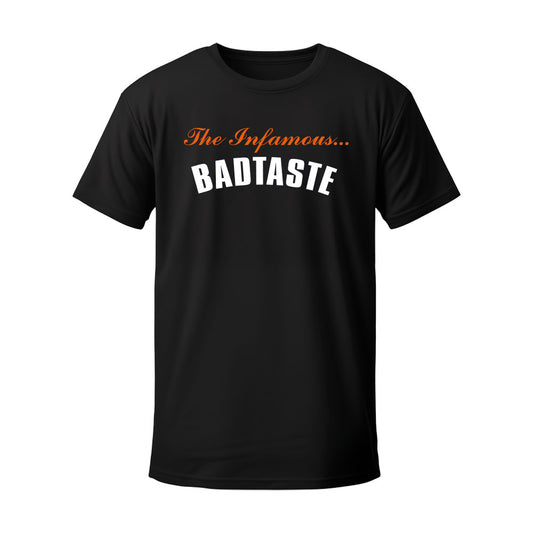 T-shirt noir BAD TASTE - DIRTYDEF