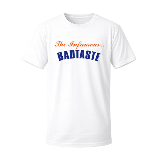 T-shirt blanc BAD TASTE - DIRTYDEF