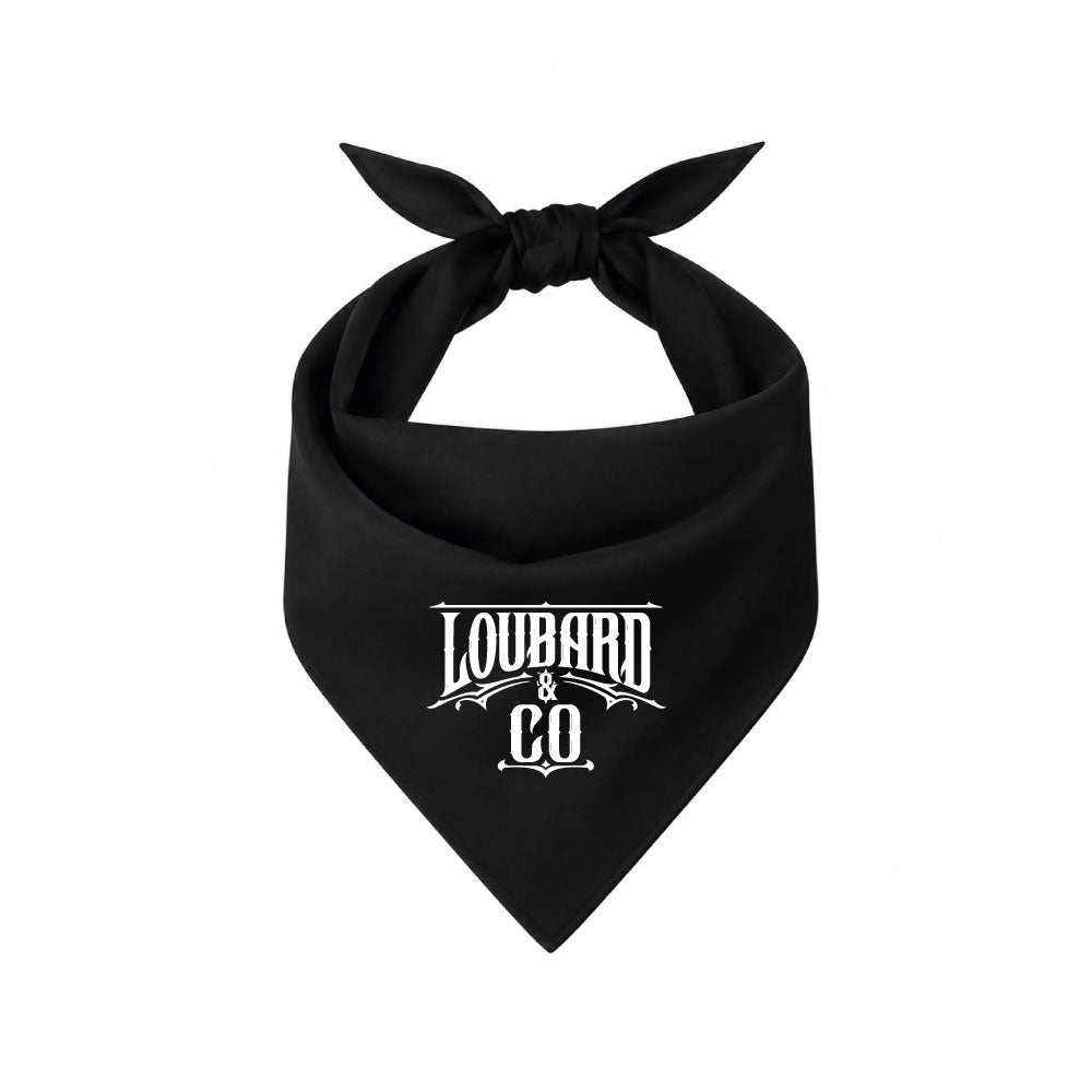 Bandana noir LOW RIDER - LOUBARD & CO