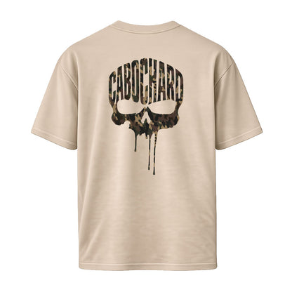 T-shirt beige SKULL - CABOCHARD