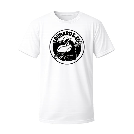 T-shirt blanc BIRD by FUNCO88 - LOUBARD & CO