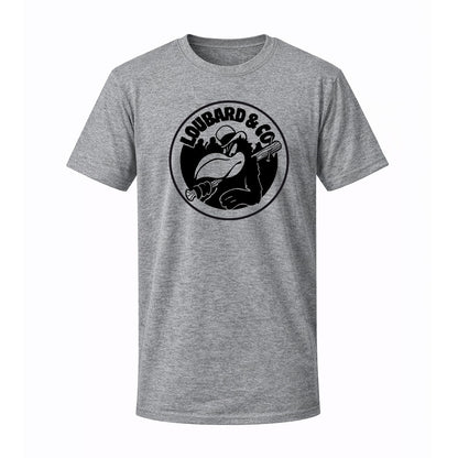 T-shirt gris BIRD by FUNCO88 - LOUBARD & CO