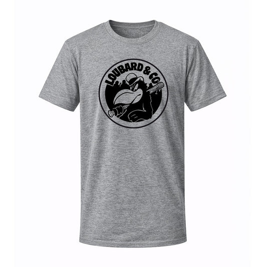 T-shirt gris BIRD by FUNCO88 - LOUBARD & CO