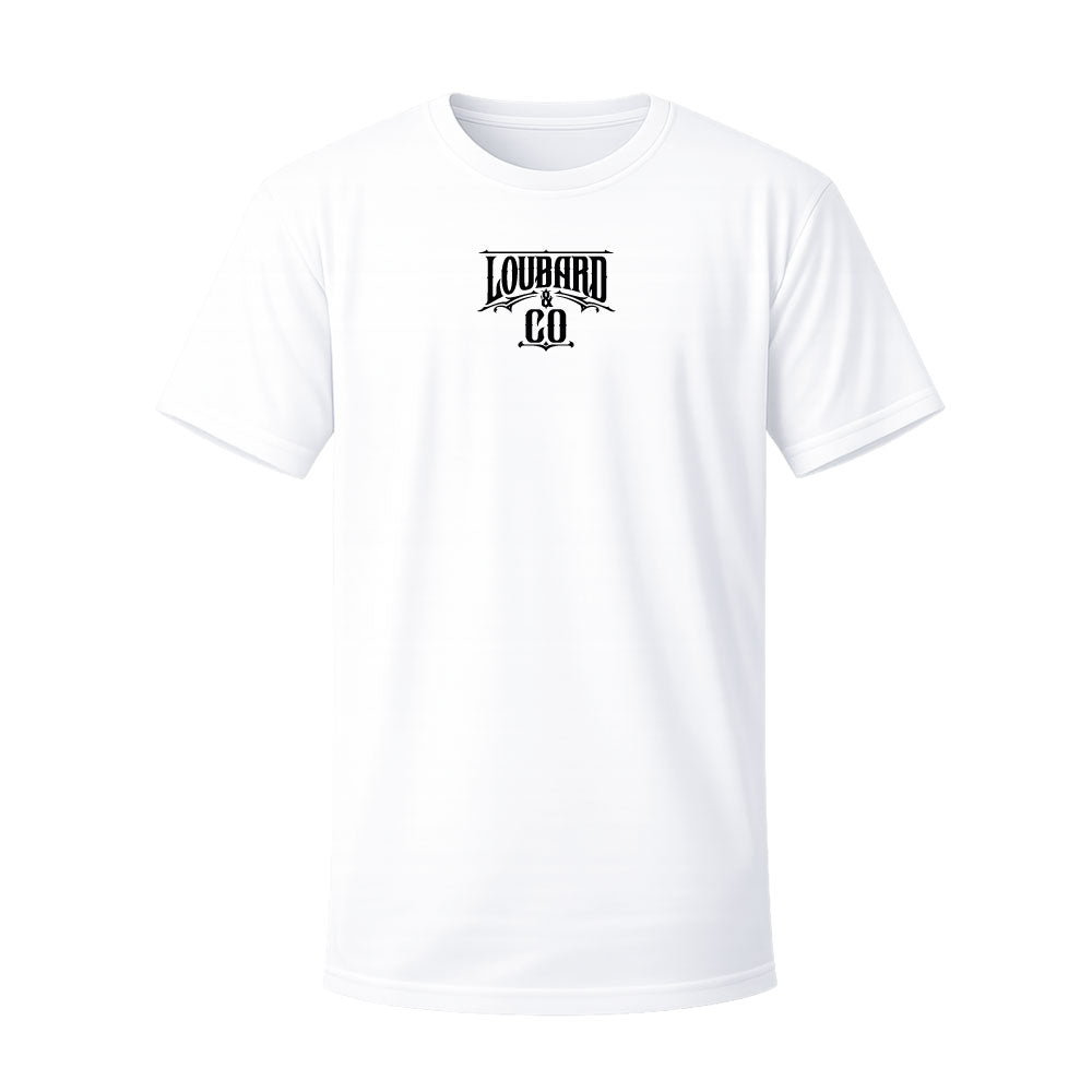 T-shirt blanc LOW RIDER - LOUBARD & CO