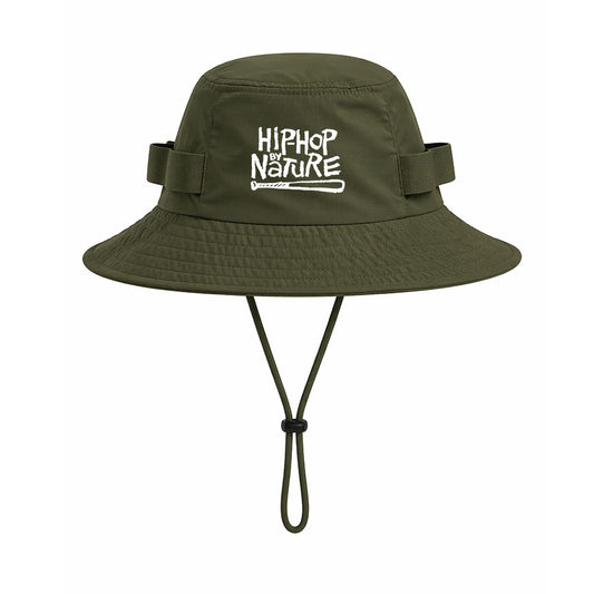 Bob ficelle kaki HIP HOP BY NATURE - POETIC 90
