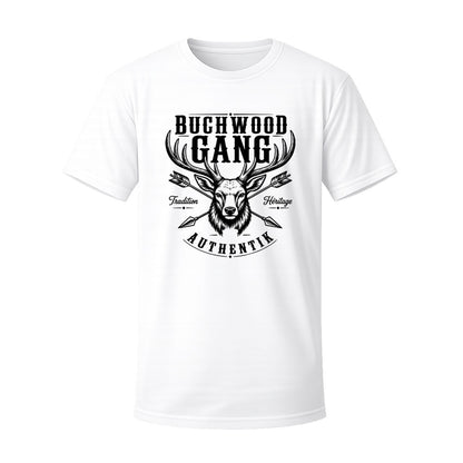 T-shirt blanc AUTHENTIK - BUCHWOOD
