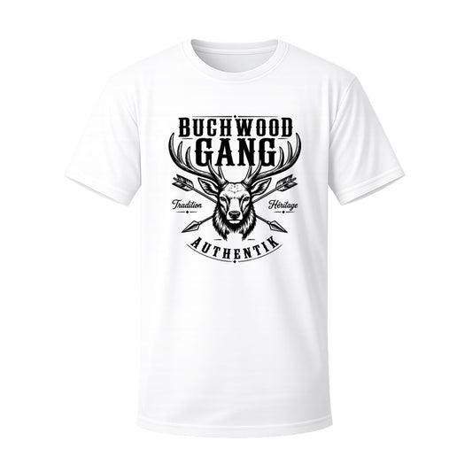 T-shirt blanc AUTHENTIK - BUCHWOOD