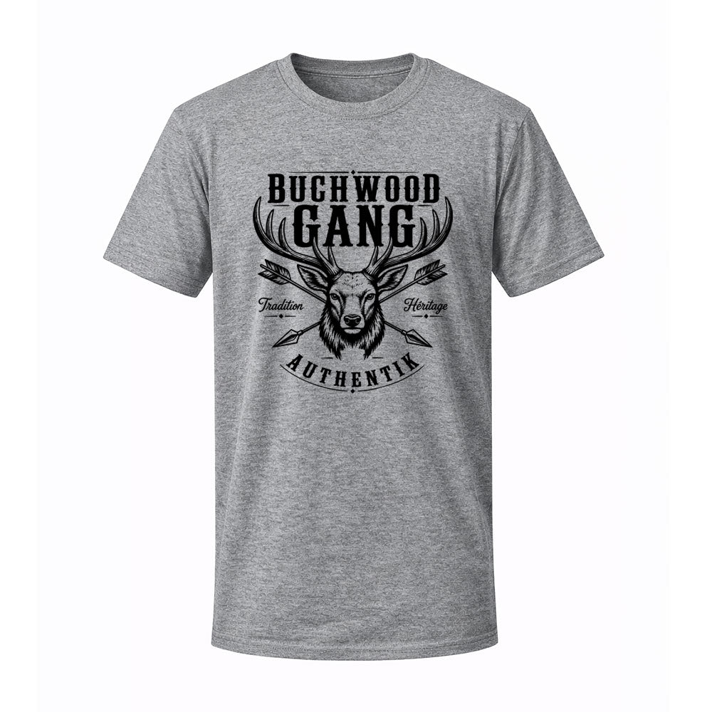 T-shirt gris AUTHENTIK - BUCHWOOD