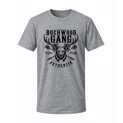 T-shirt gris AUTHENTIK - BUCHWOOD
