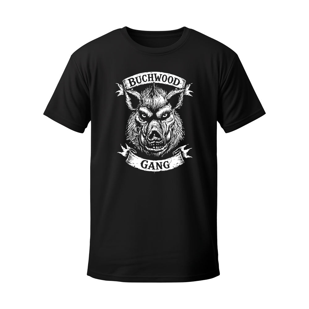 T-shirt noir BUCHWOOD GANG - BUCHWOOD