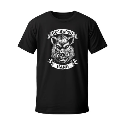 T-shirt noir BUCHWOOD GANG - BUCHWOOD