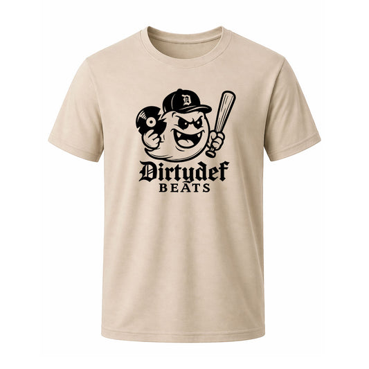 T-shirt beige BEATS - DIRTYDEF