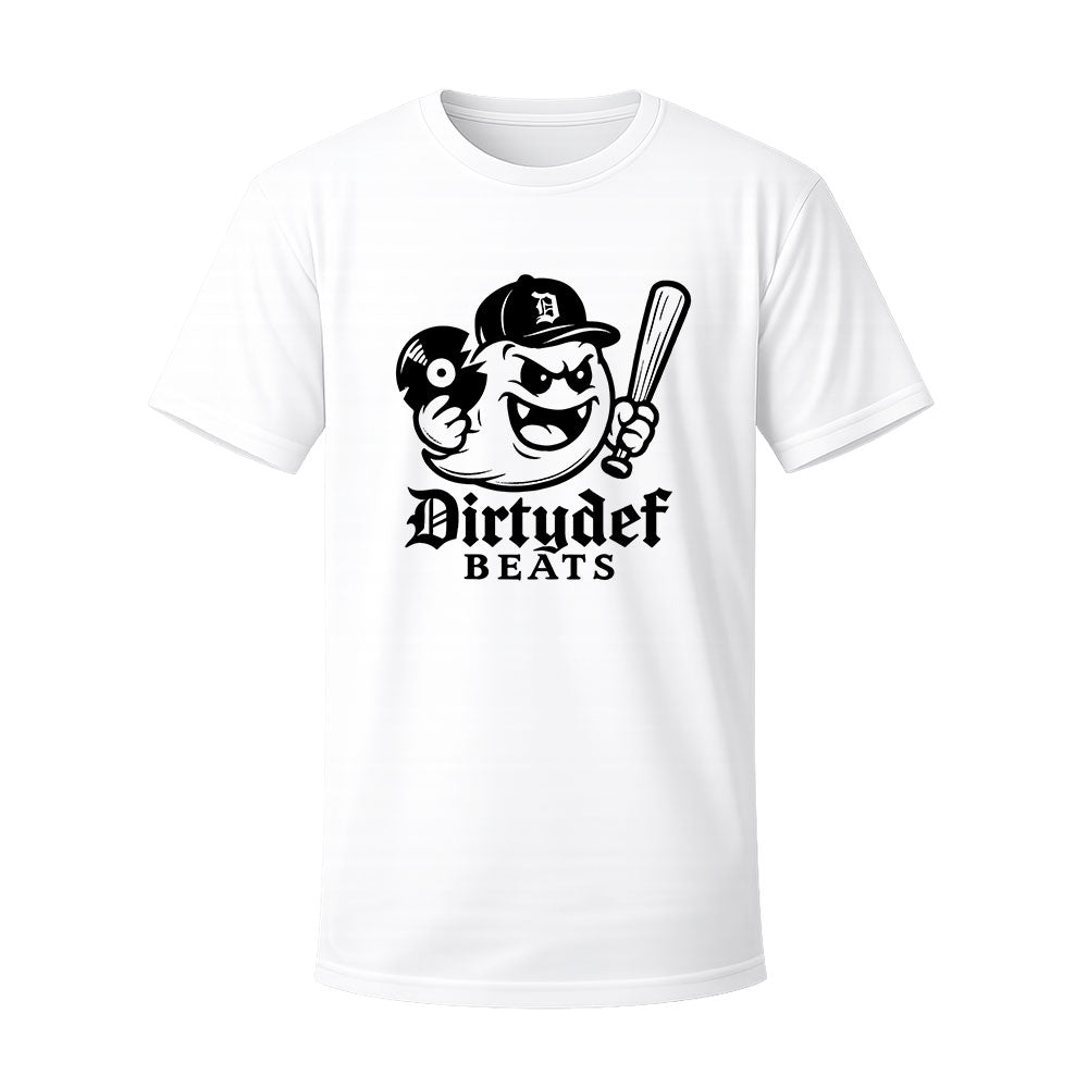 T-shirt blanc BEATS - DIRTYDEF