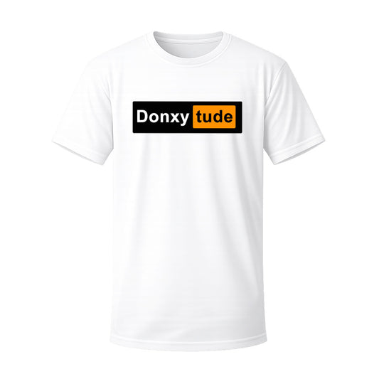 T-shirt blanc DONX PORN - DONXYTUDE