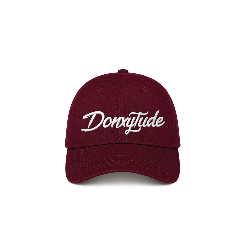 Casquette bordeaux brodée DONXY - DONXYTUDE
