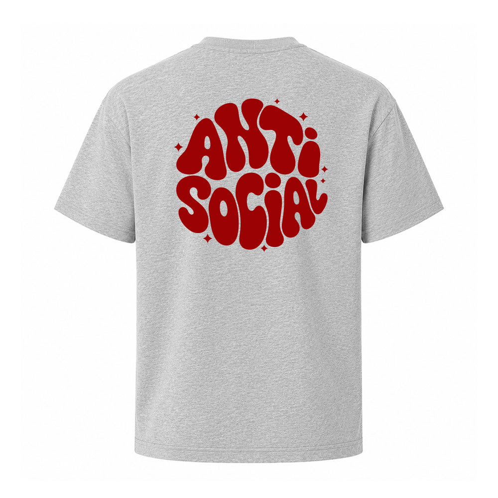 T-shirt gris ANTICOCIAL - ANTISOCIAL