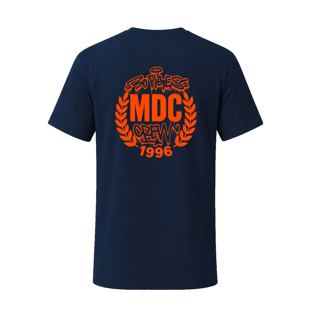 T-shirt navy 30 PIGES - MDC CREW