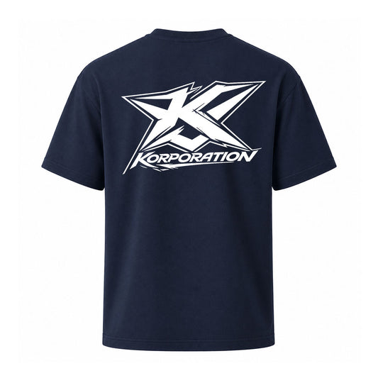 T-shirt navy KORPO - KORPORATION