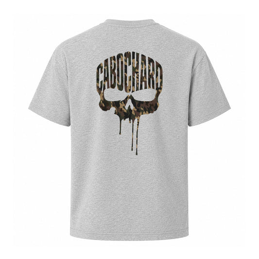 T-shirt gris SKULL - CABOCHARD