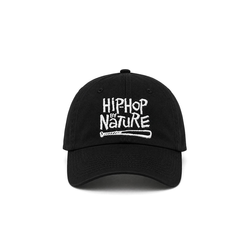 Casquette noire brodée HIP HOP BY NATURE - POETIC 90