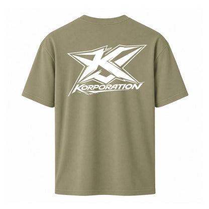 T-shirt kaki KORPO - KORPORATION