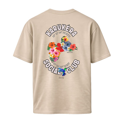 T-shirt beige KARUKERA SOCIAL CLUB - PAWOL