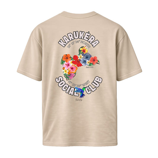 T-shirt beige KARUKERA SOCIAL CLUB - PAWOL