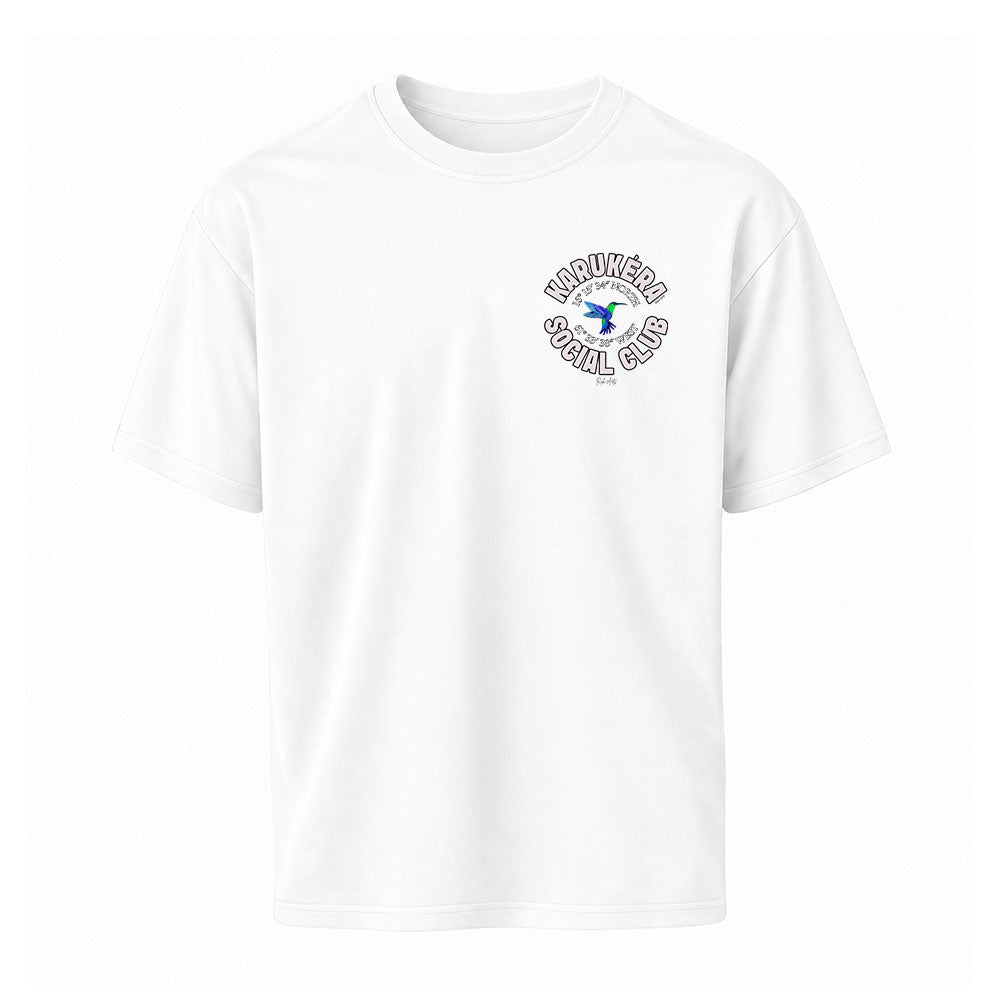 T-shirt blanc KARUKERA SOCIAL CLUB - PAWOL