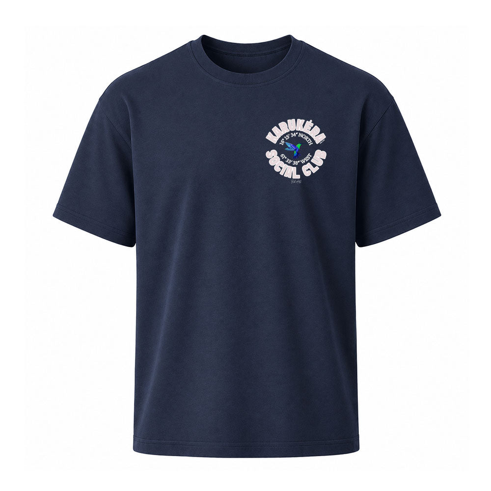 T-shirt navy KARUKERA SOCIAL CLUB - PAWOL