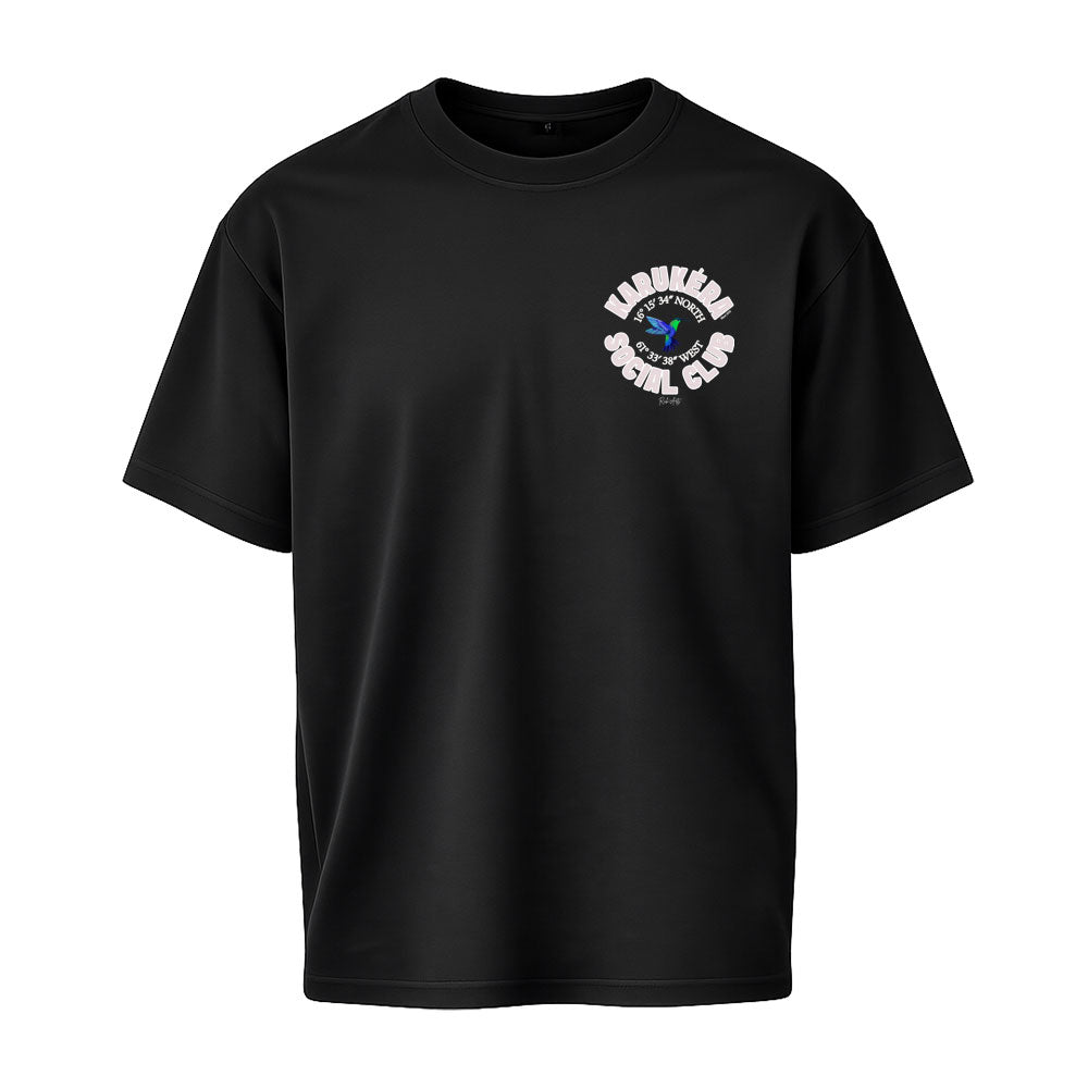 T-shirt noir KARUKERA SOCIAL CLUB - PAWOL