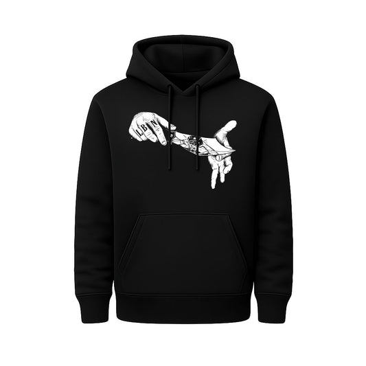 Sweat Capuche noir 1312 - LOUBARD & CO
