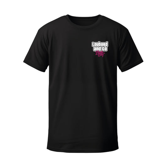 T-shirt noir LOUBARD PARIS CITY OG - LOUBARD & CO