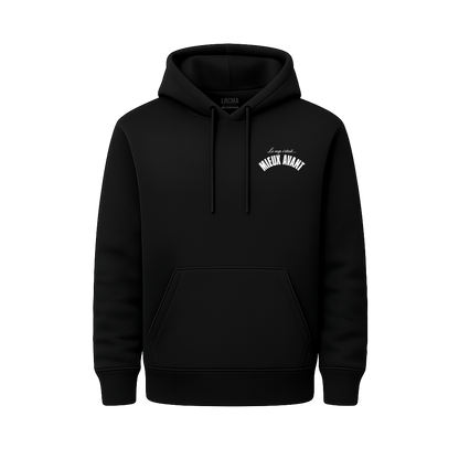 Sweat Capuche noir THE INFAMOUS RAP - LRCMA