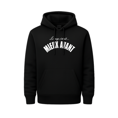 Sweat Capuche noir THE INFAMOUS RAP - LRCMA