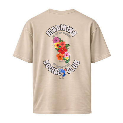 T-shirt beige MADININA SOCIAL CLUB - PAWOL