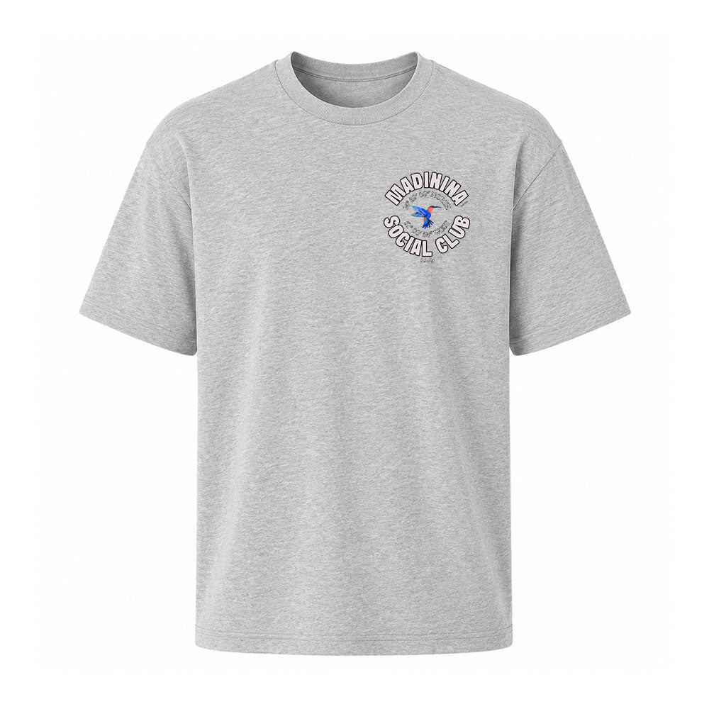 T-shirt gris MADININA SOCIAL CLUB - PAWOL