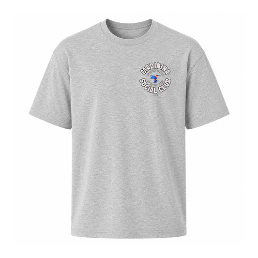 T-shirt gris MADININA SOCIAL CLUB - PAWOL
