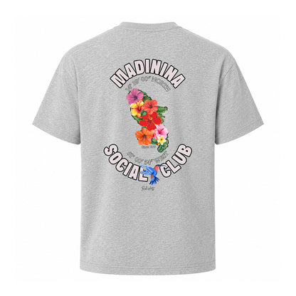 T-shirt gris MADININA SOCIAL CLUB - PAWOL